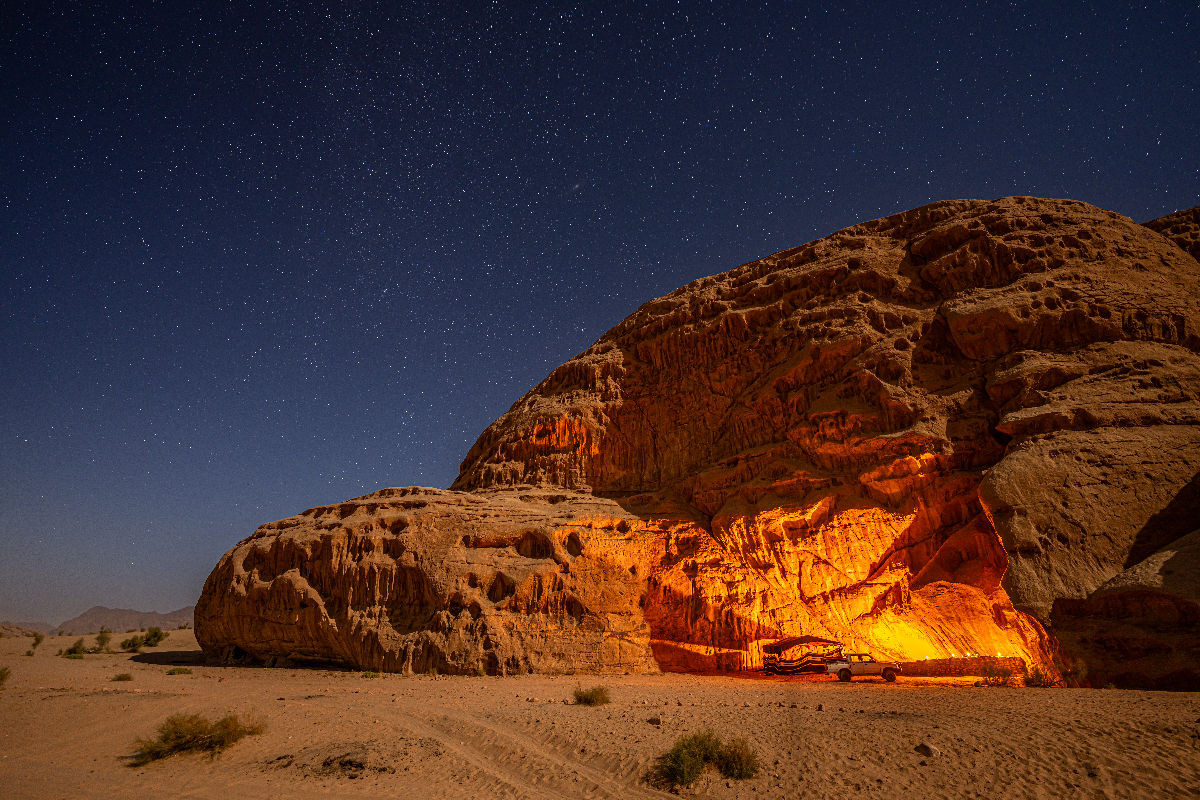 Tausend Sterne über der Wüste: Magie im Wadi Rum