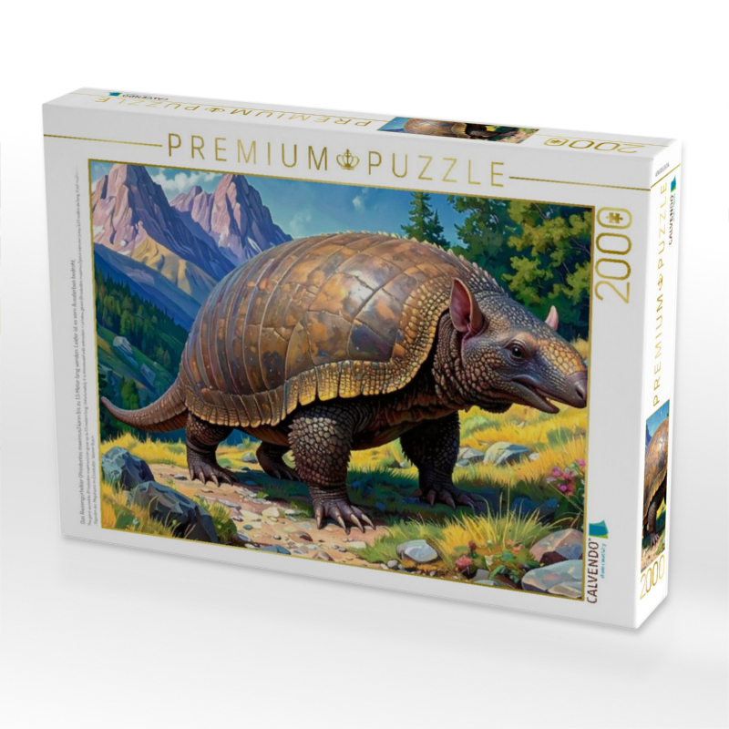 Das Riesengürteltier (Priodontes maximus) kann bis zu 1,5 Meter lang werden. Leider ist es vom Aussterben bedroht.