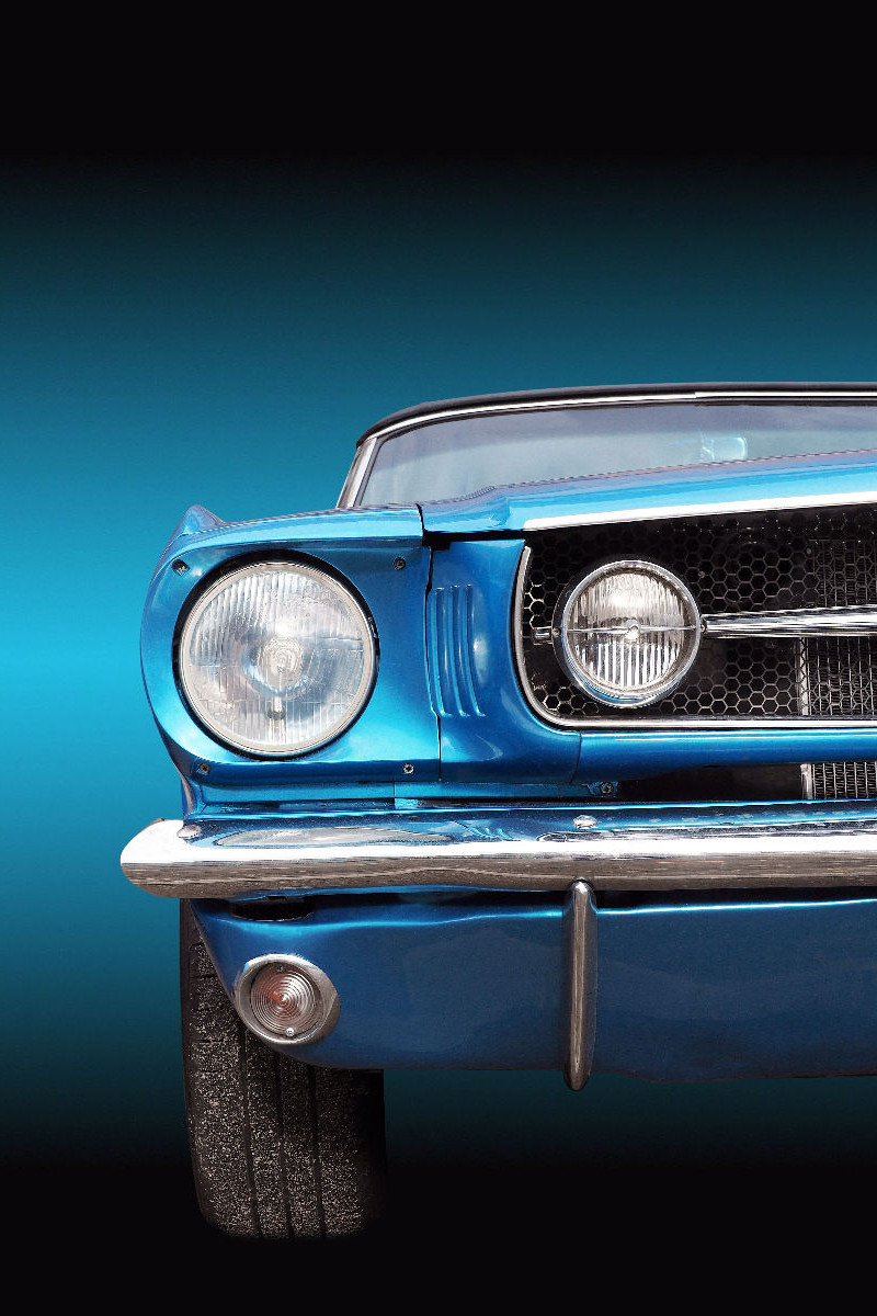 Amerikanischer Oldtimer Mustang 1965