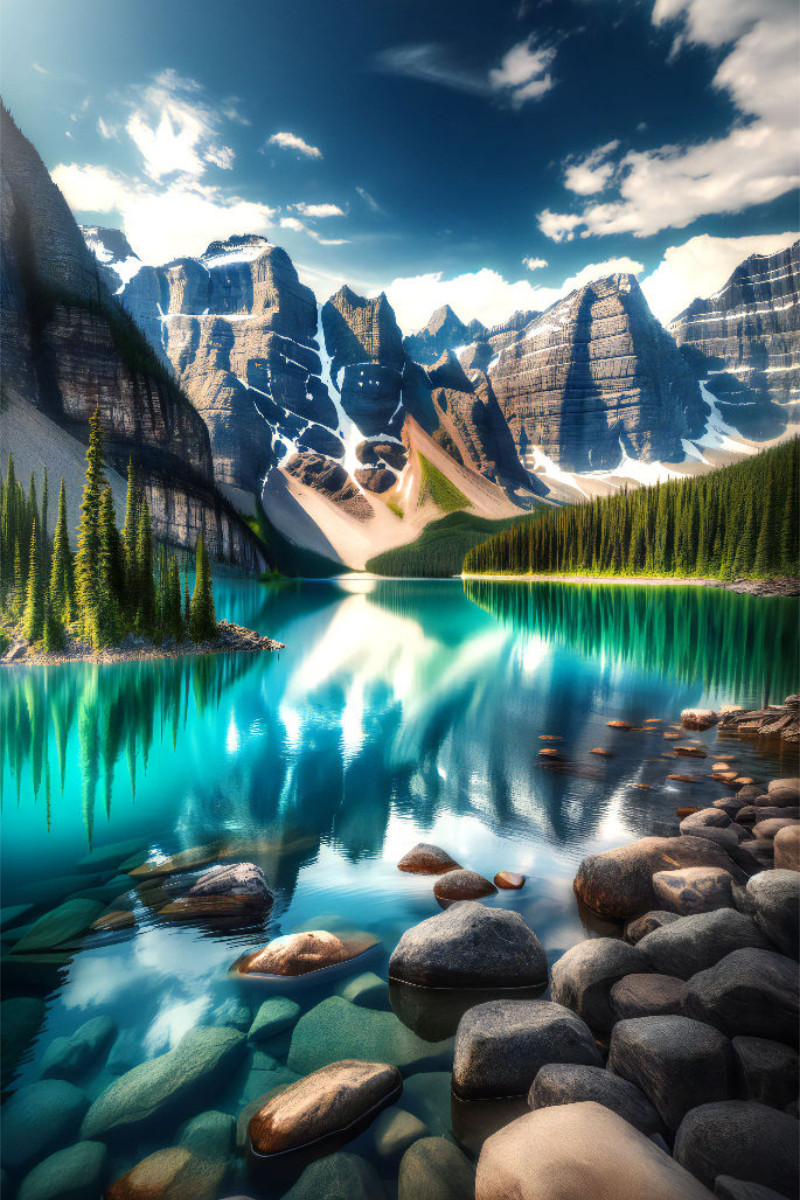 Kanada: Spiegel der Rockies: Moraine Lake