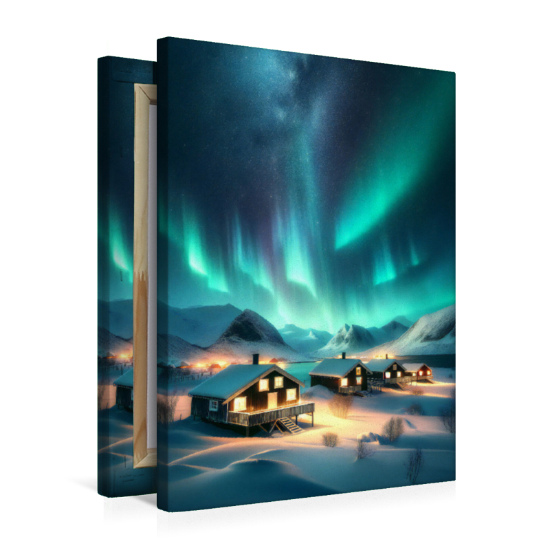 Aurora über Norwegen: Ein Wintermärchen
