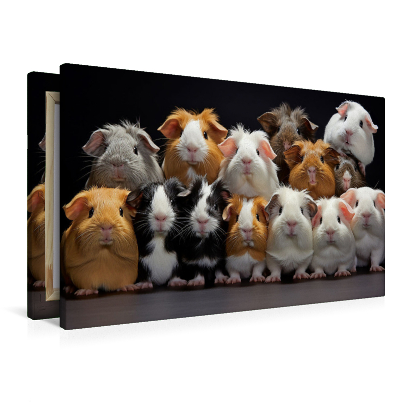 viele Meerschweinchen übereinander