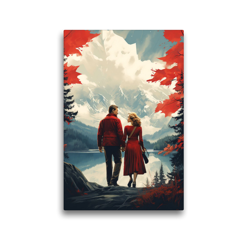Ich denke oft an Kanada - historisches Filmplakat zu einem Film, der nie gedreht wurde