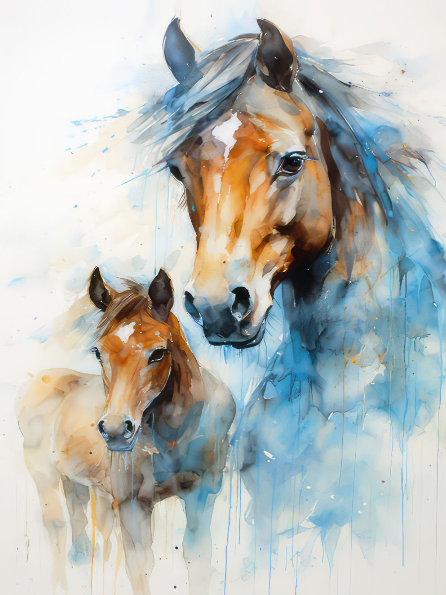 Horse drawings