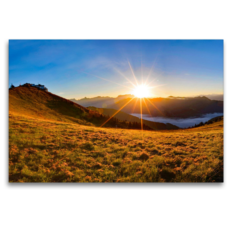 Sonnenuntergang in den Berchtesgadener Alpen