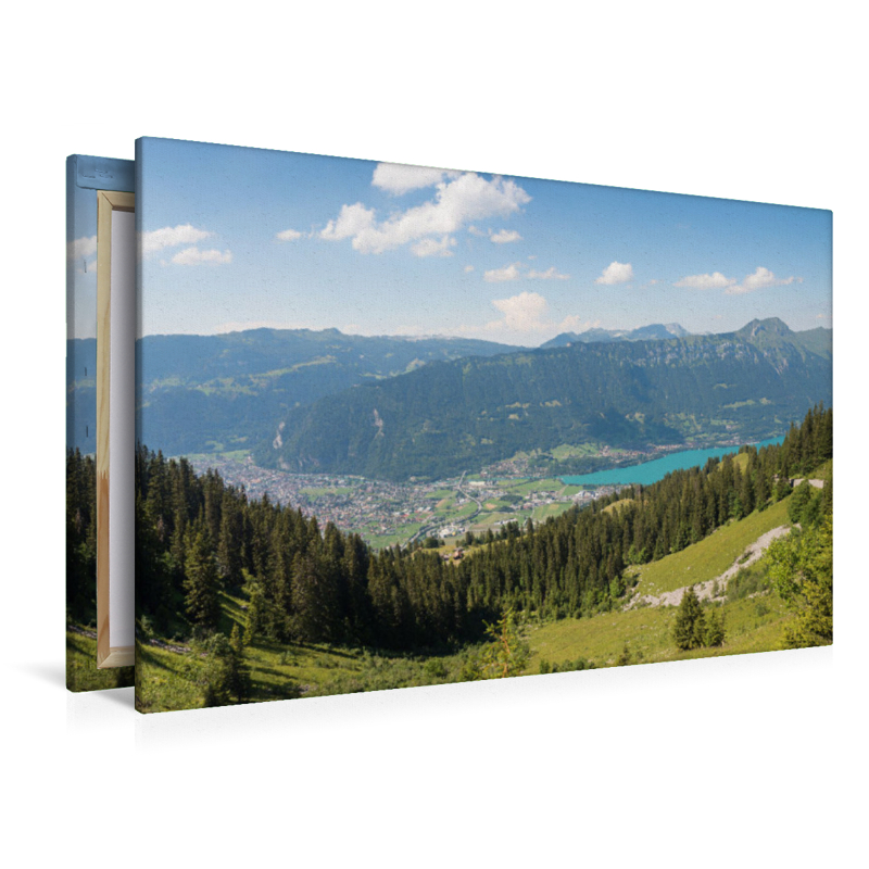 Aussicht von der Schynigen Platte auf Interlaken und Brienzersee