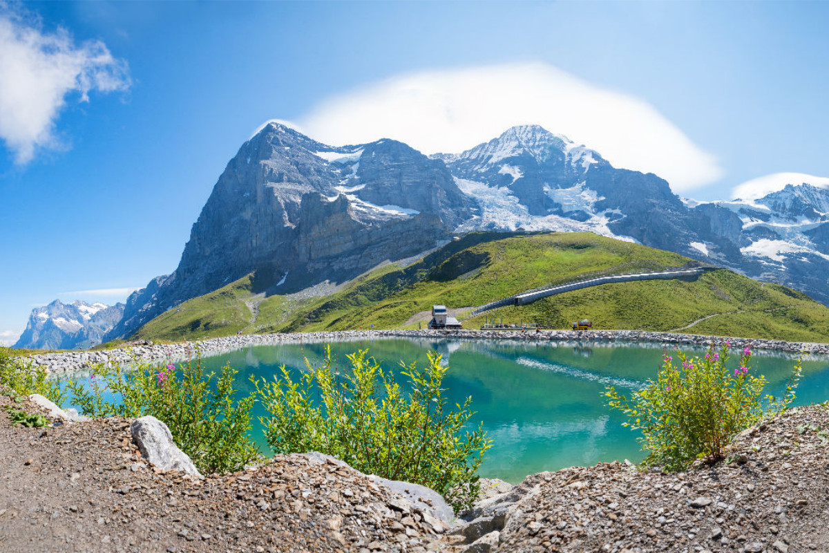 Fallbodensee Kleine Scheidegg