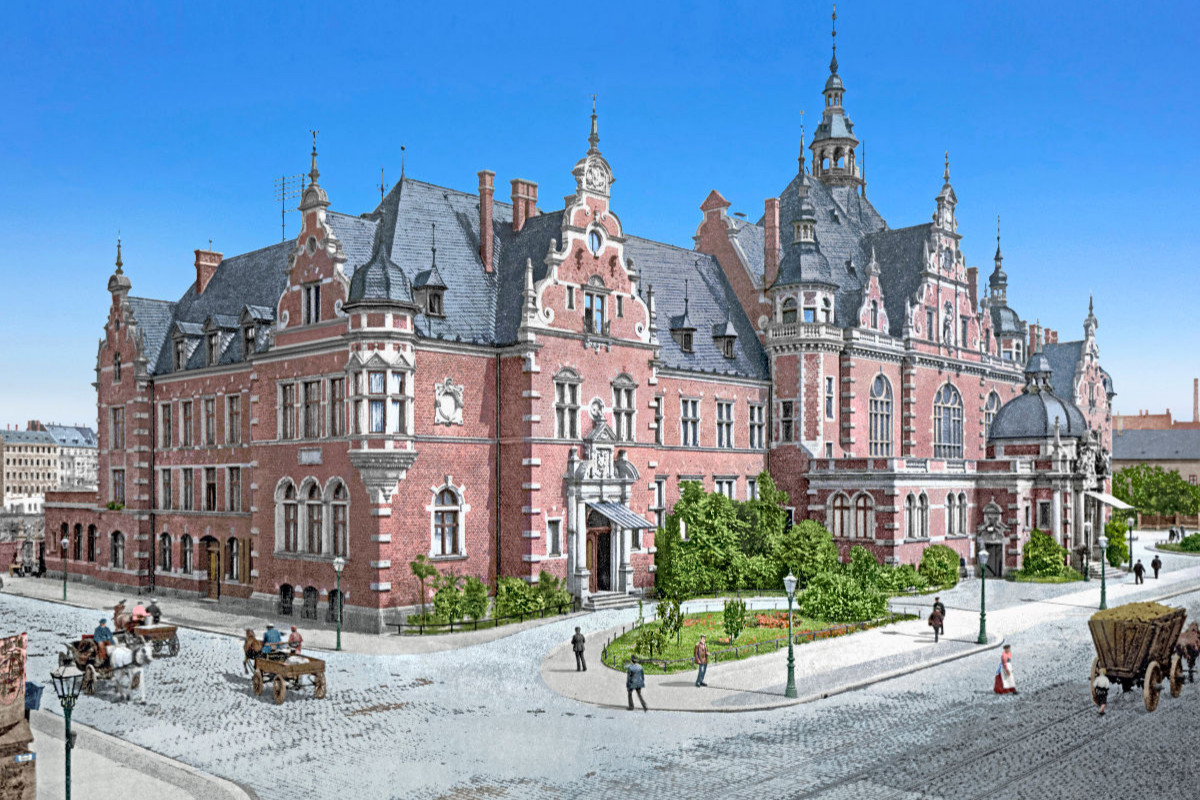 Leipzig - Buchhändlerbörse um 1900