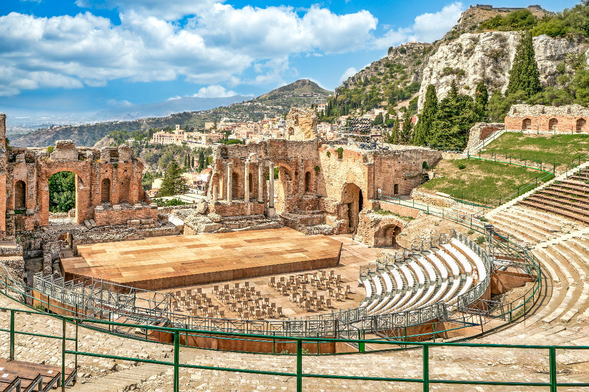 Taormina in Sizilien