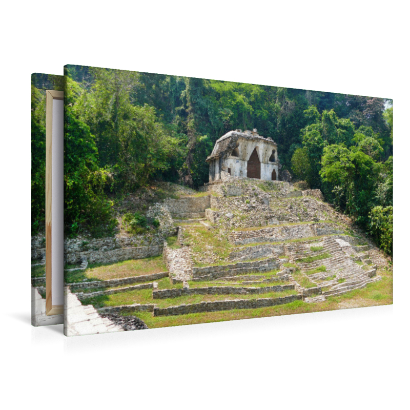 Palenque, Templo de la Cruz de Hoja (Blätterkreuztempel)