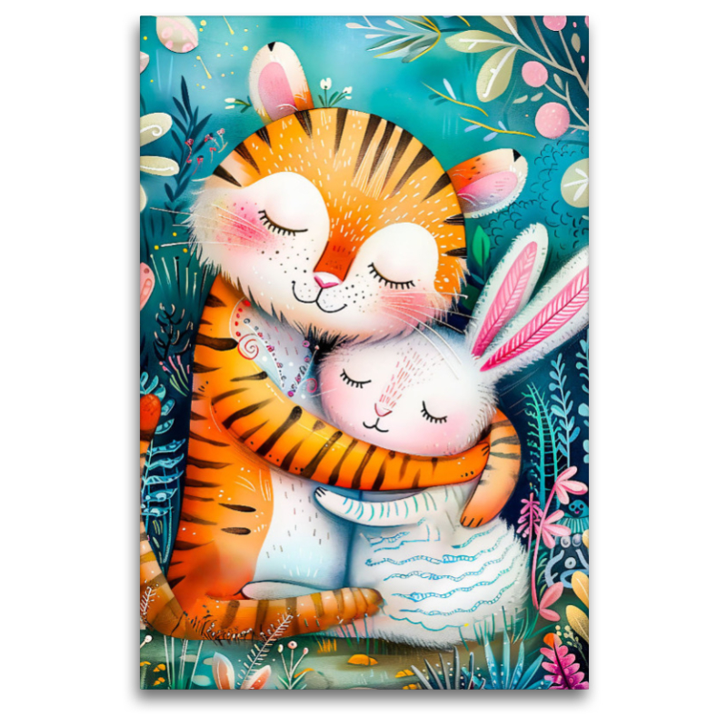 Freundschaft - Tiger und Hase