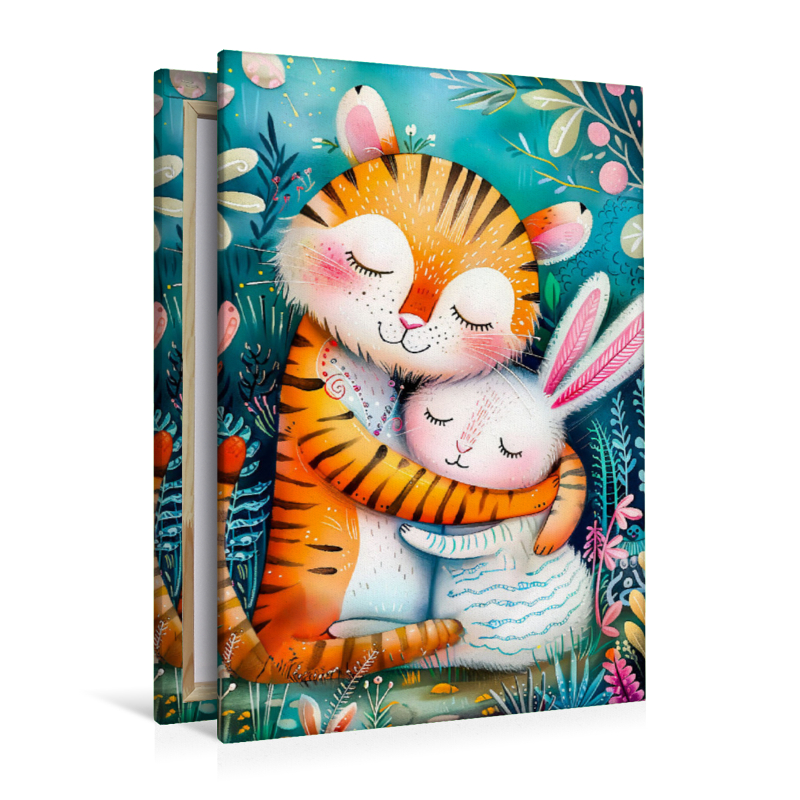 Freundschaft - Tiger und Hase