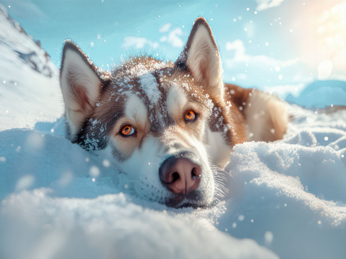 La force et la grâce de Husky