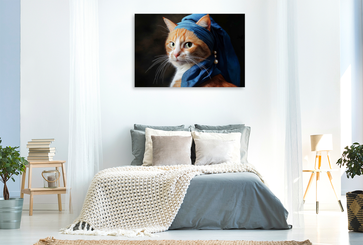 Die Katze mit dem Perlenohrgehänge - Jan Vermeer van Delft