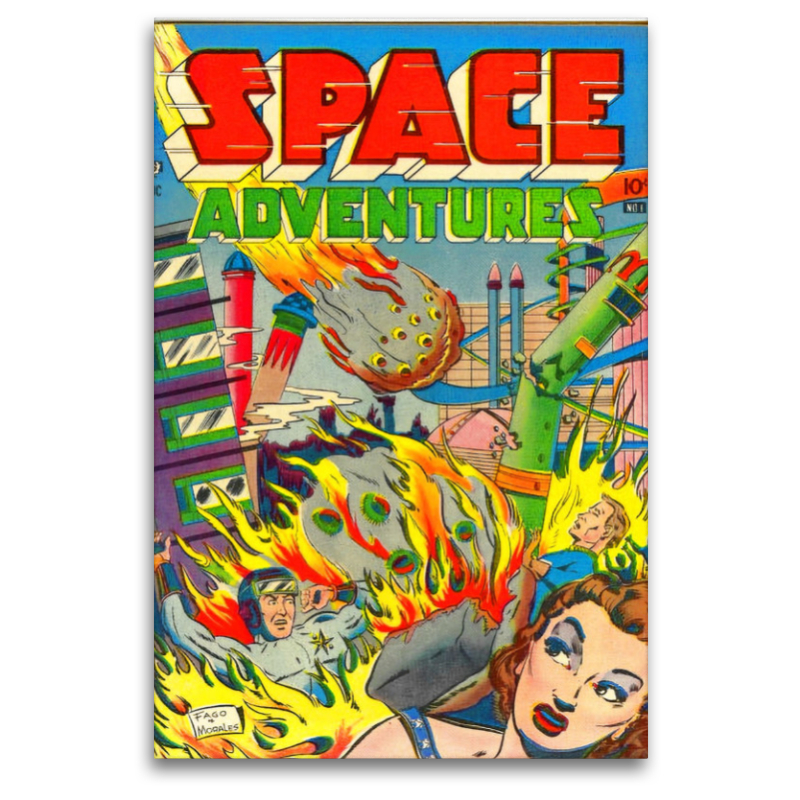 Space Adventures - Ein amerikanischer Comic