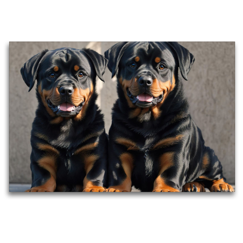 Majestätische Rottweiler - Voller Kraft und Loyalität