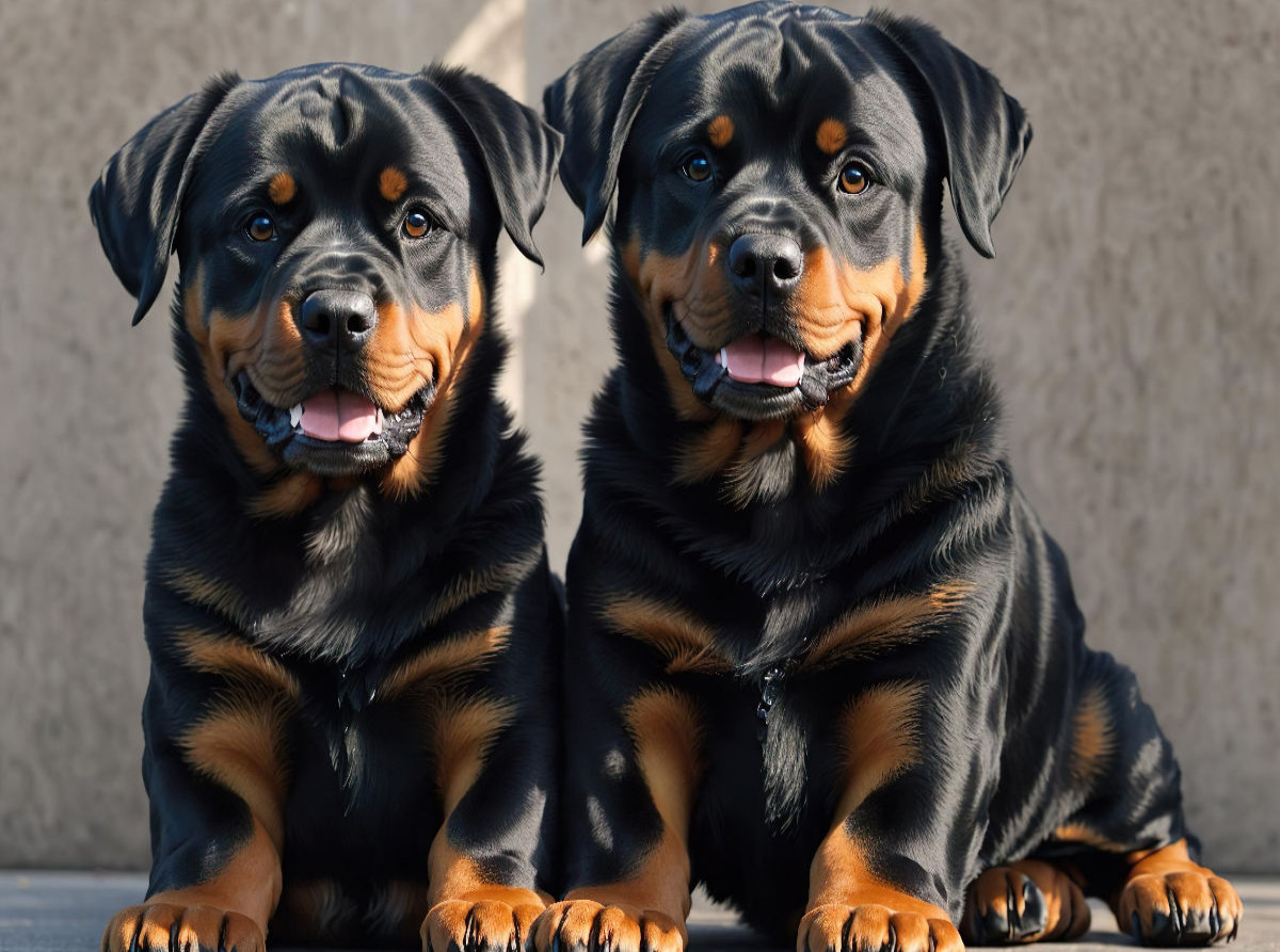 Majestätische Rottweiler - Voller Kraft und Loyalität