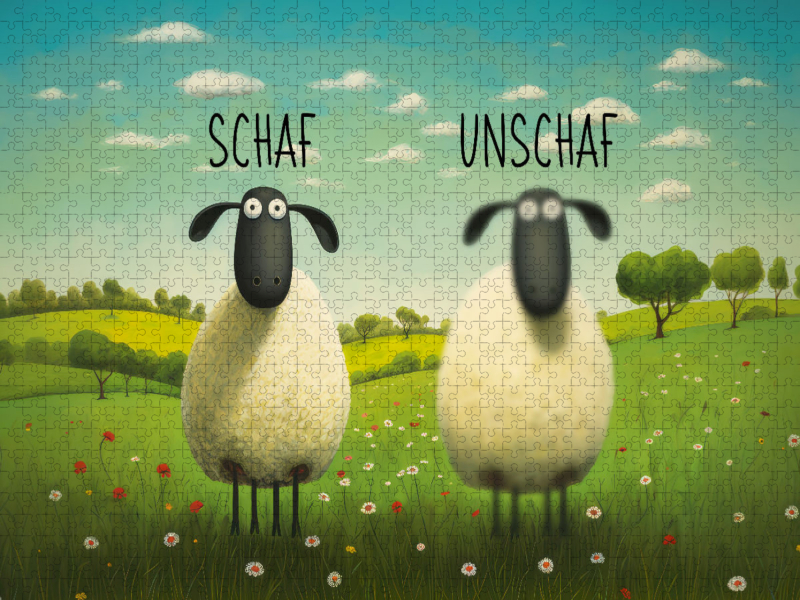 Schaf und Unschaf