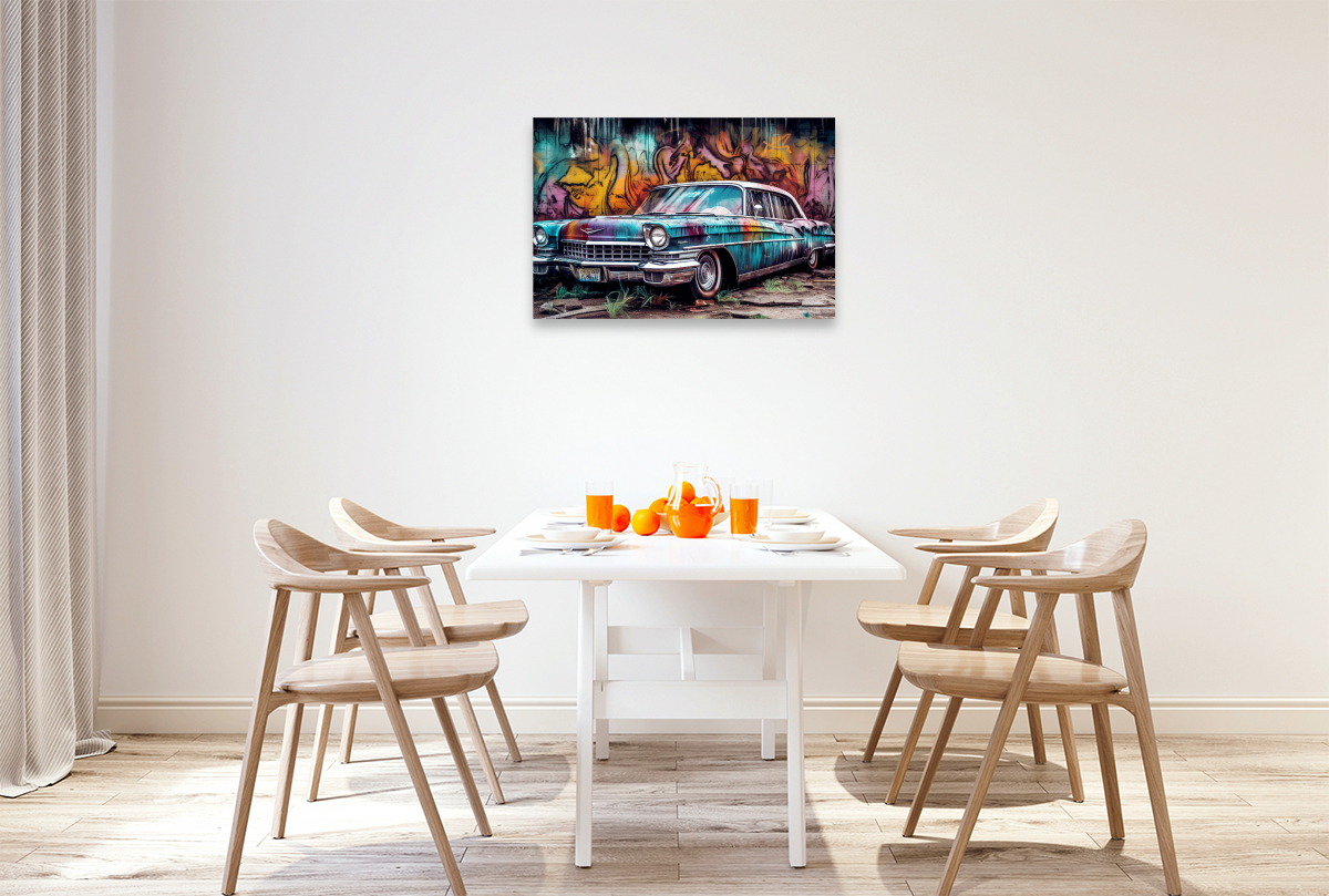 Ein Motiv aus dem Kalender Street Art Graffiti