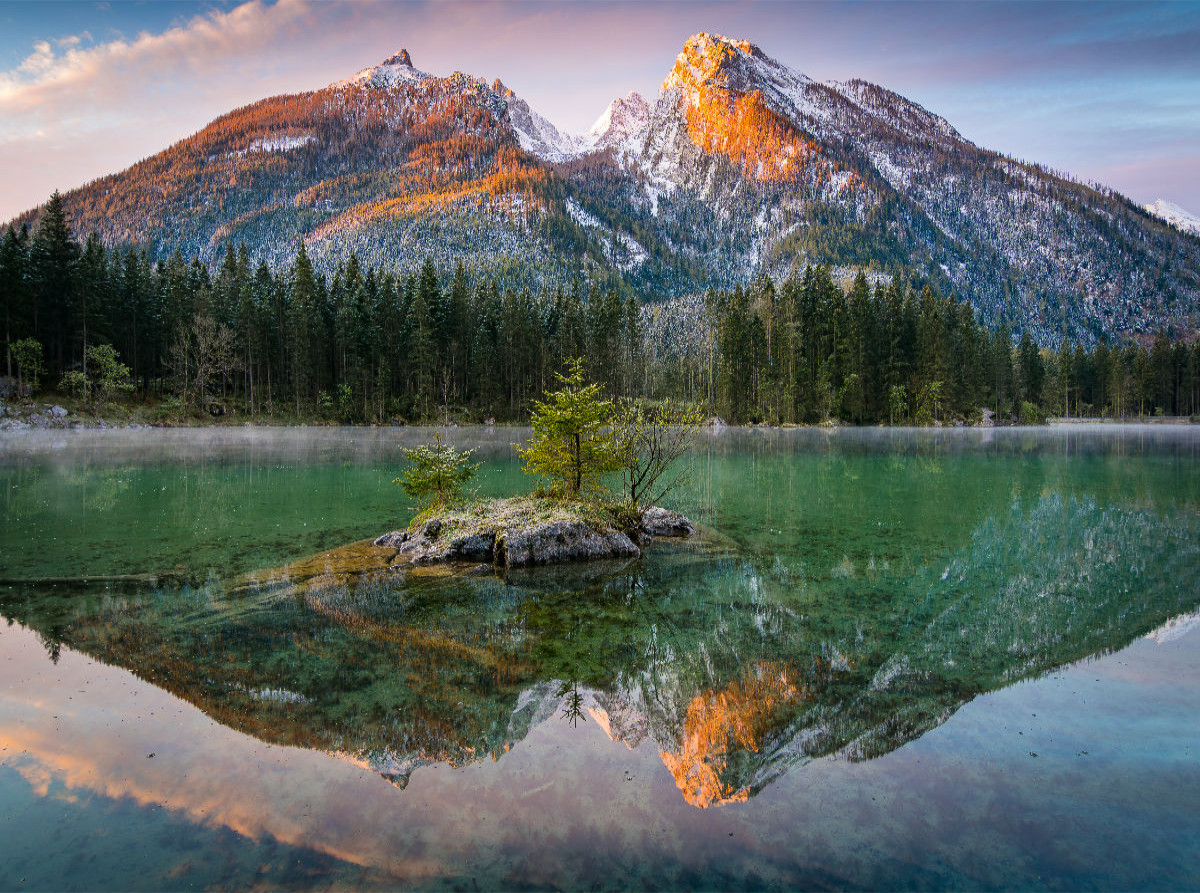 Hintersee am Morgen