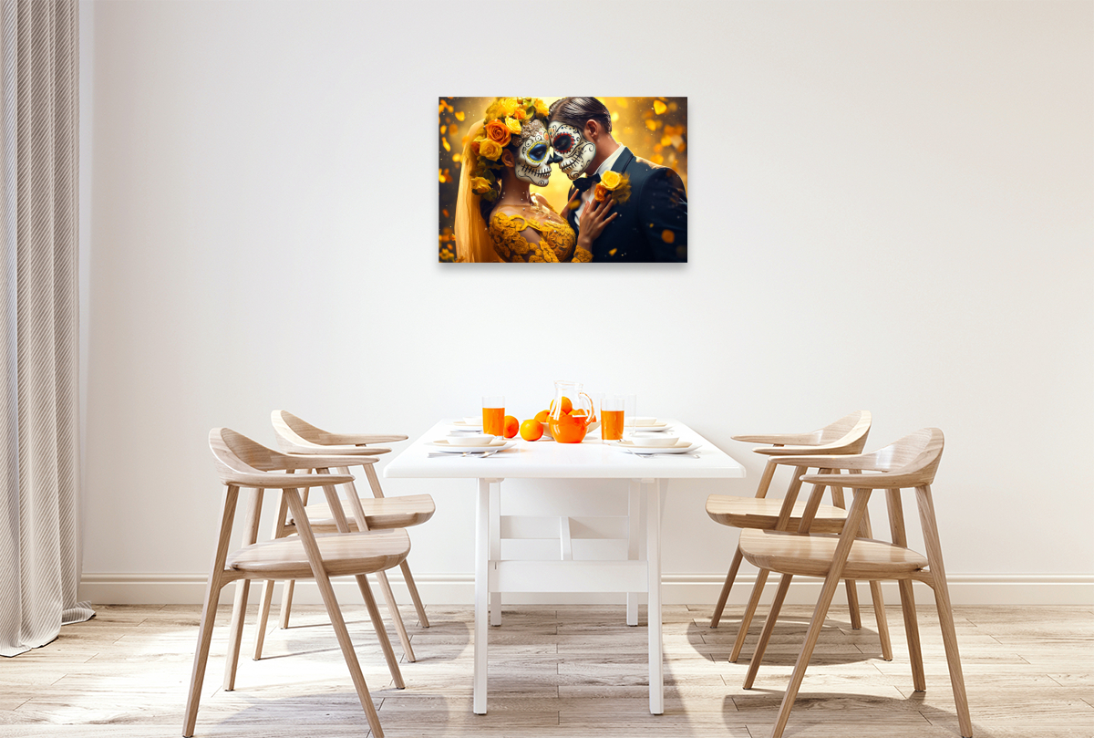 Ein Motiv aus dem Kalender Dia de los Muertos - Feier des Lebens und des Todes