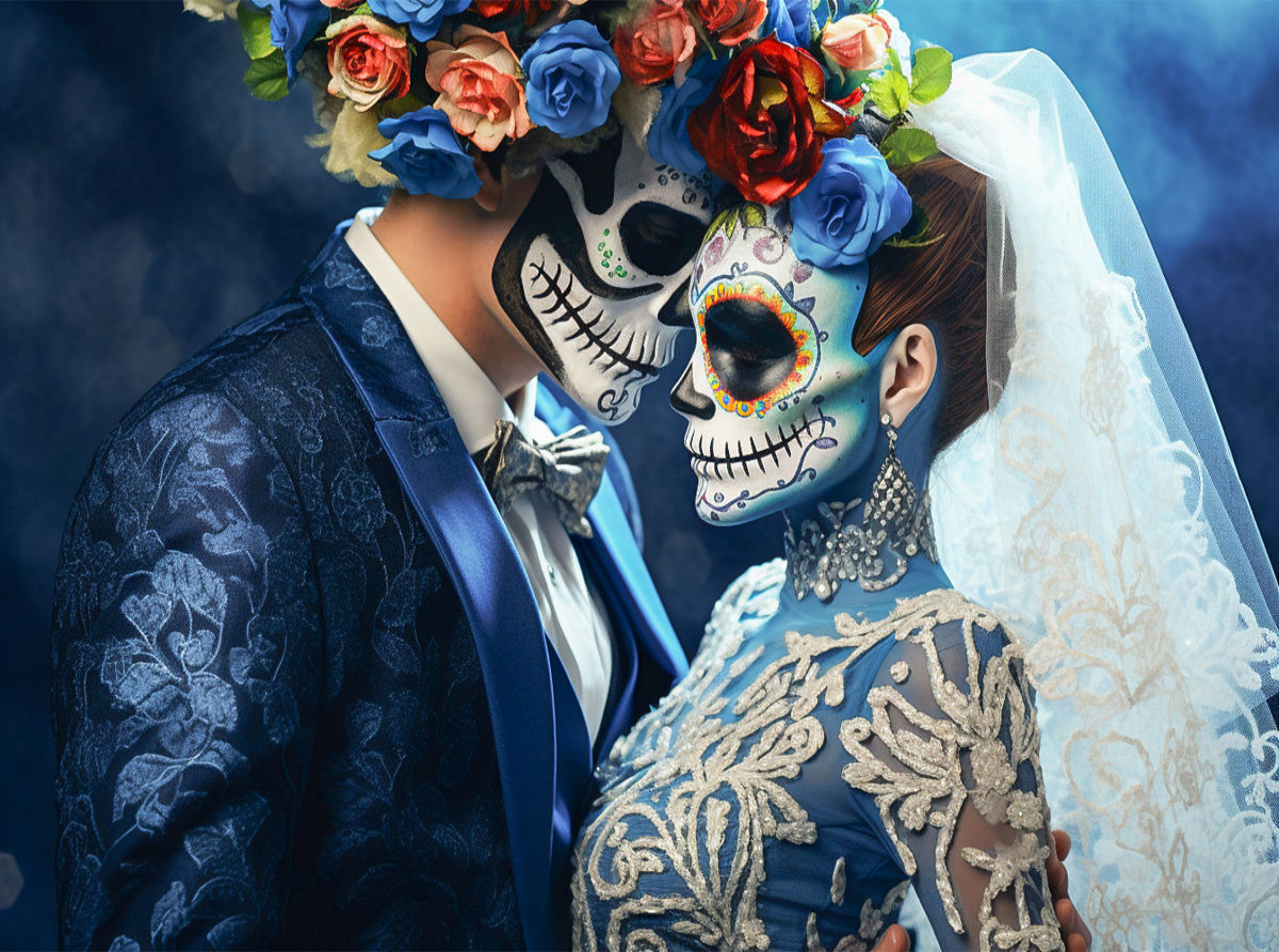 Ein Motiv aus dem Kalender Dia de los Muertos - Feier des Lebens und des Todes