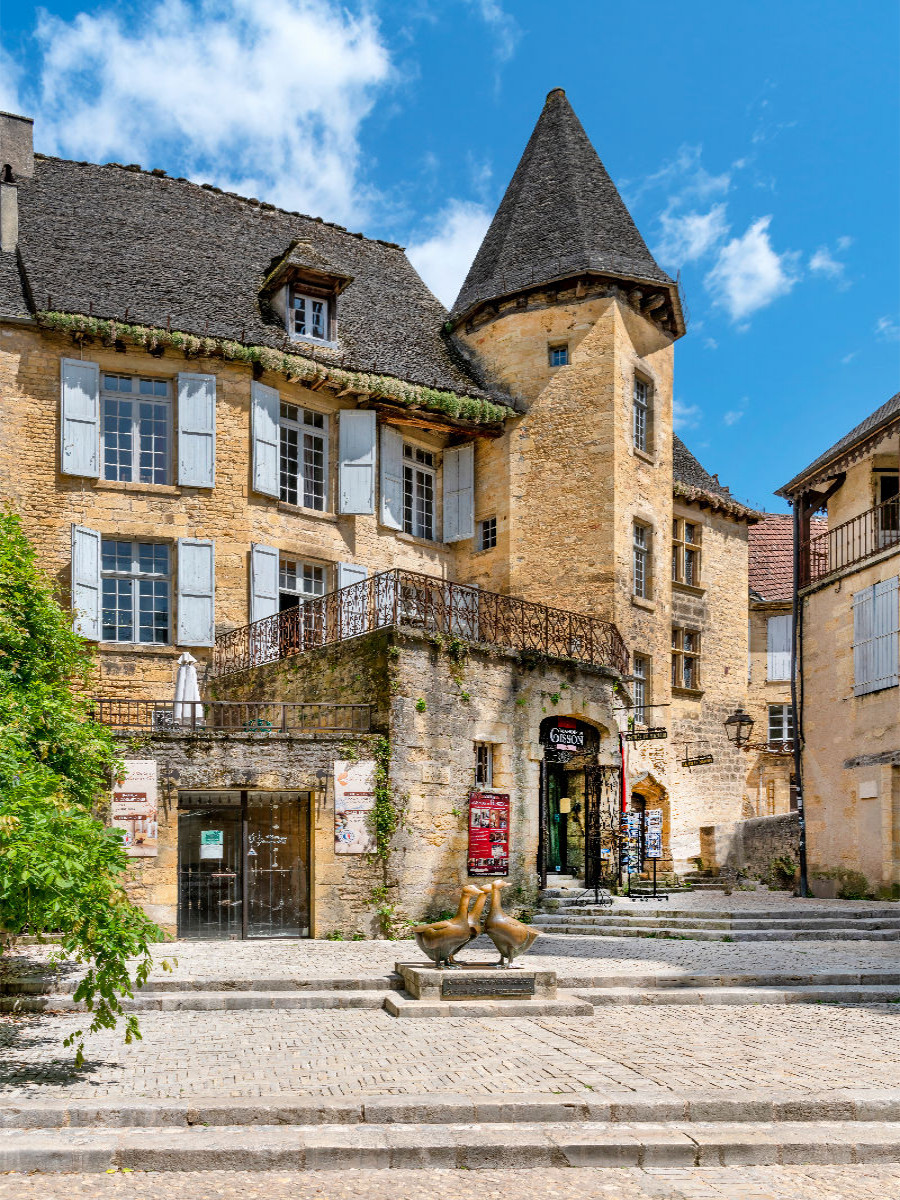 Sarlat-La-Canéda mit seiner charmanten, historischen Altstadt