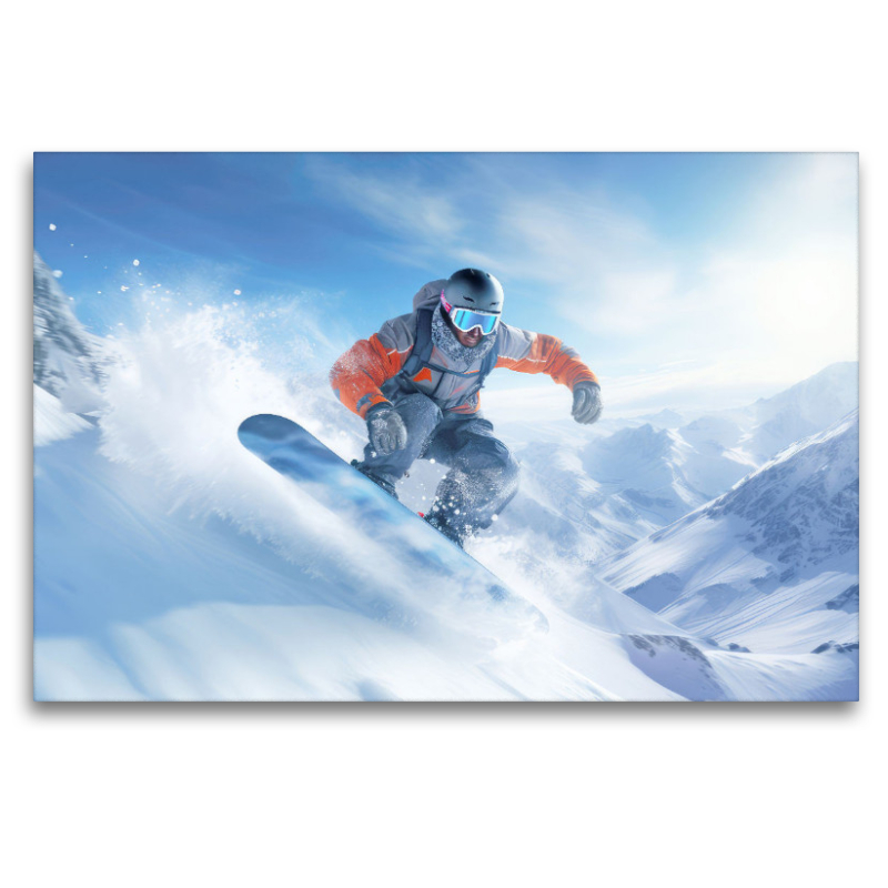 Les snowboarders en action