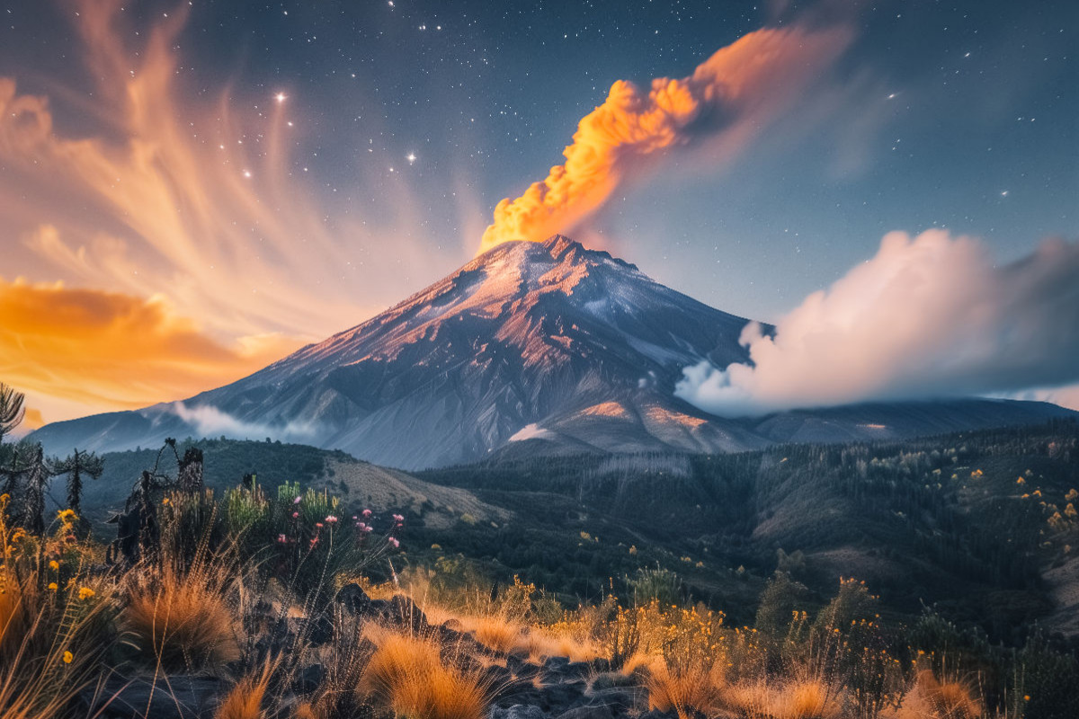 Popocatepetl - Mexiko