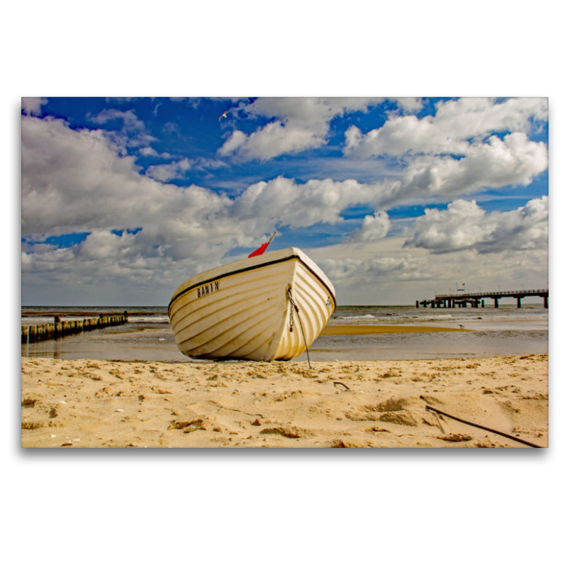 Fischerboot am Strand