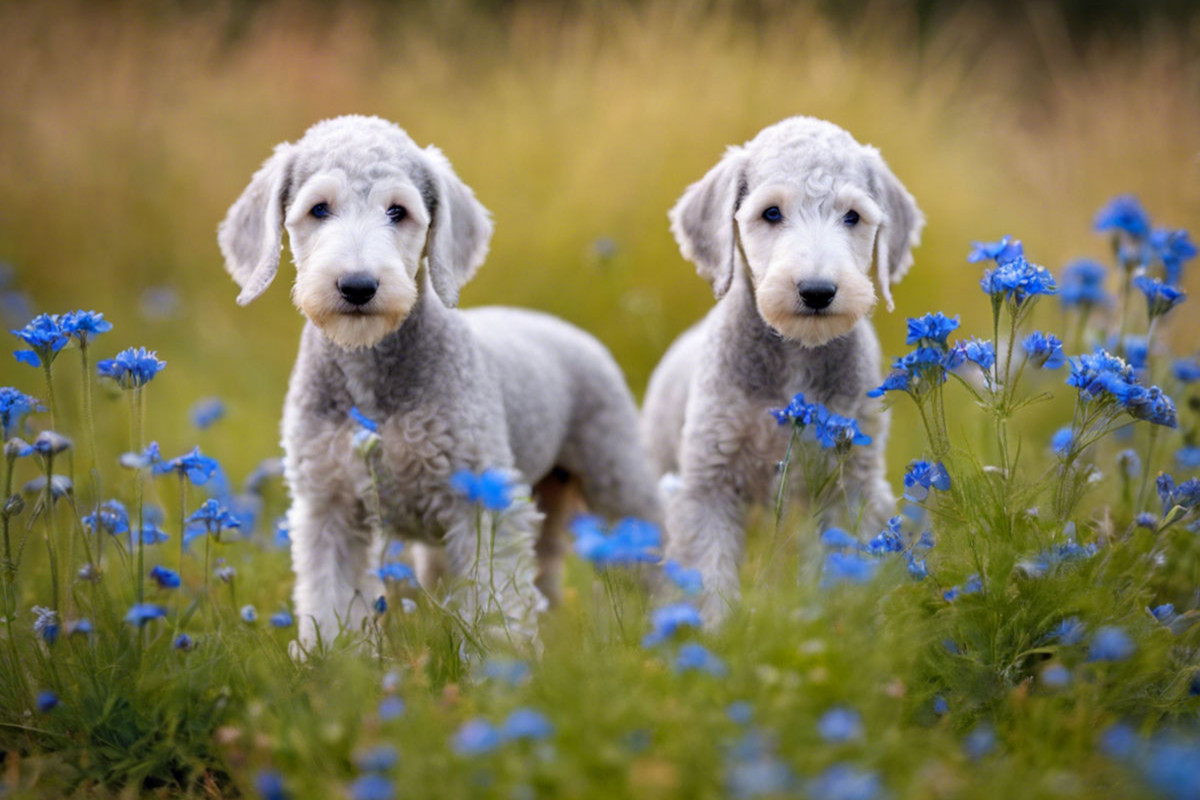 Bedlington Terrier Welpen