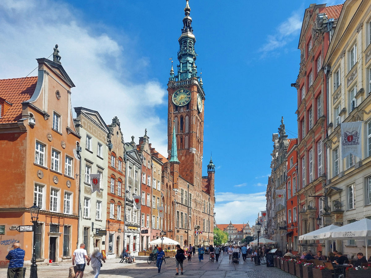 Danzig (Gdansk),das Rechtstädtische Rathaus