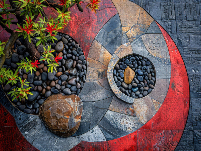 Gelassenheit finden im Zen Garten