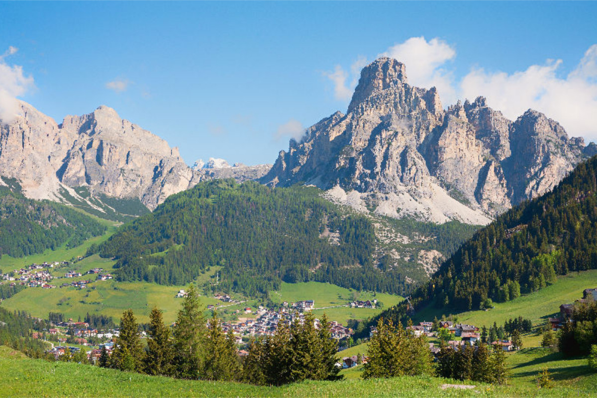 Corvara und Sassongher