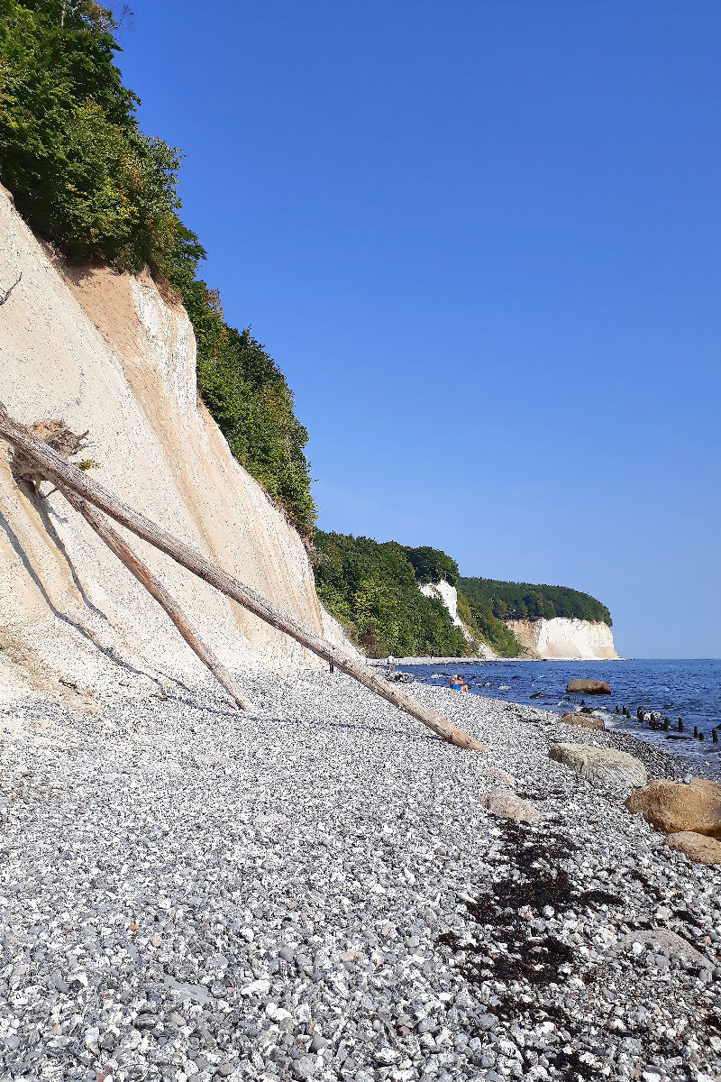 Kreidefelsen auf der Insel Rügen