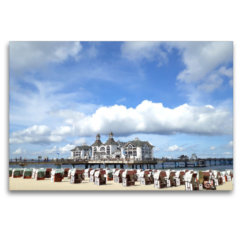 Seebrücke von Sellin auf der Insel Rügen