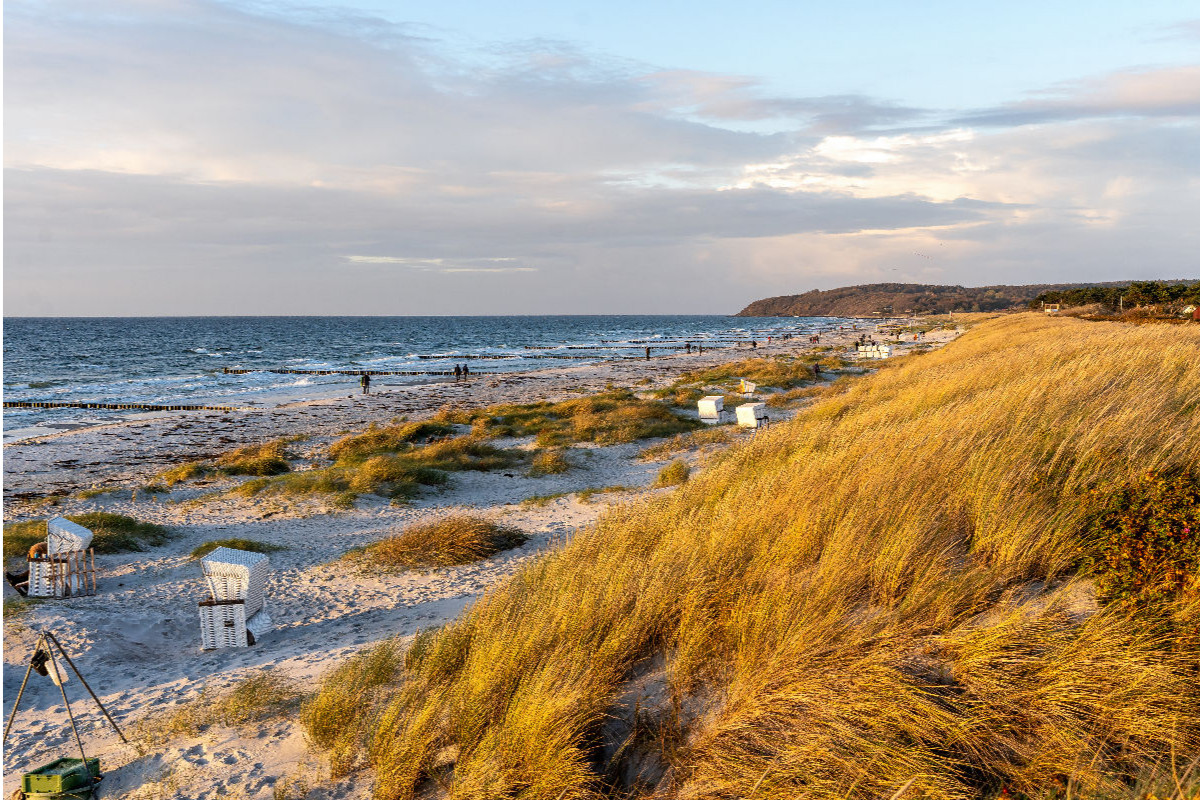 Goldener Herbststrand Hiddensee