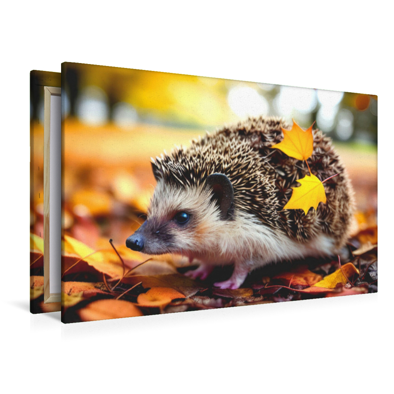 Igel im Herbst