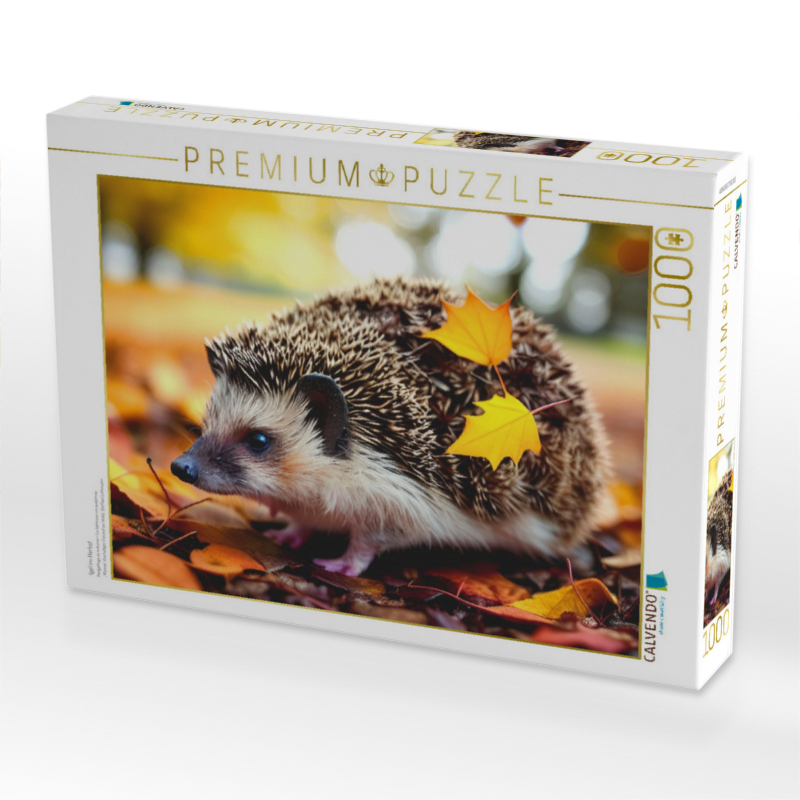 Igel im Herbst