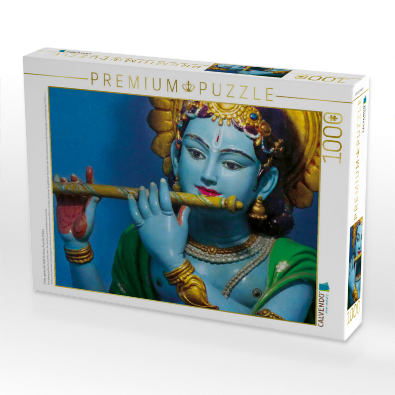 Flöte spielender Gott Krishna, Ananda, Indien