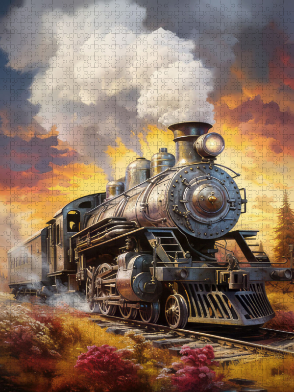 Steampunk locomotives