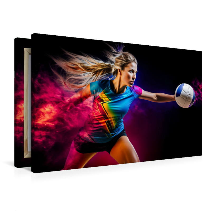 Ein Motiv aus dem Kalender Volleyball und Motivation