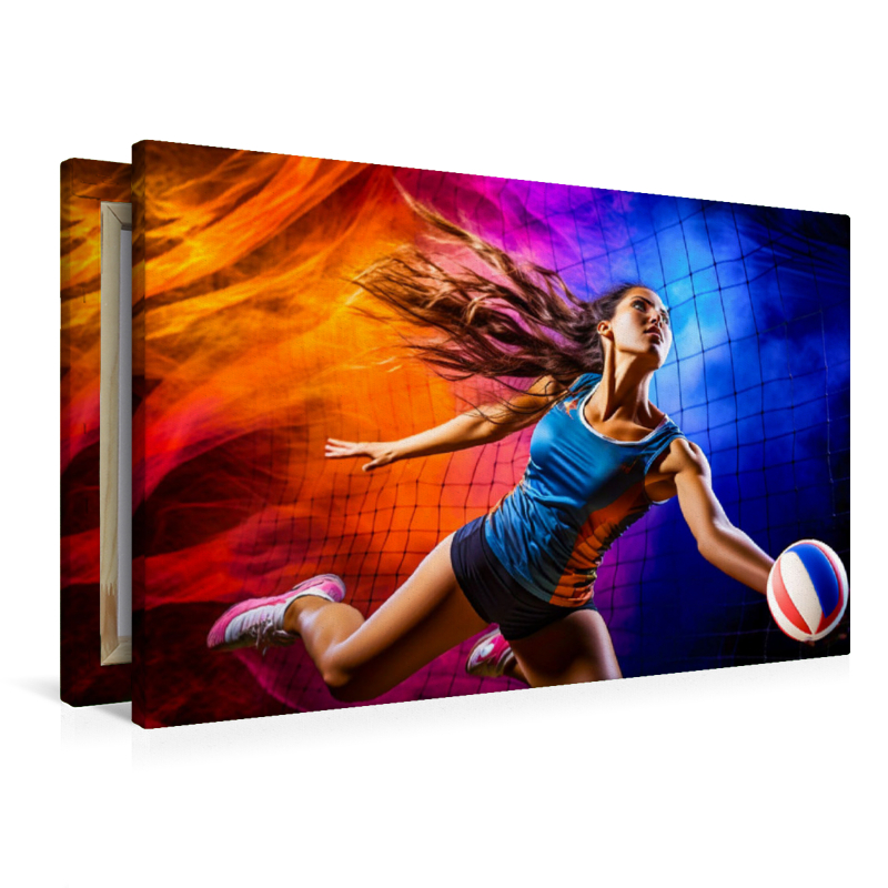 Ein Motiv aus dem Kalender Volleyball und Motivation