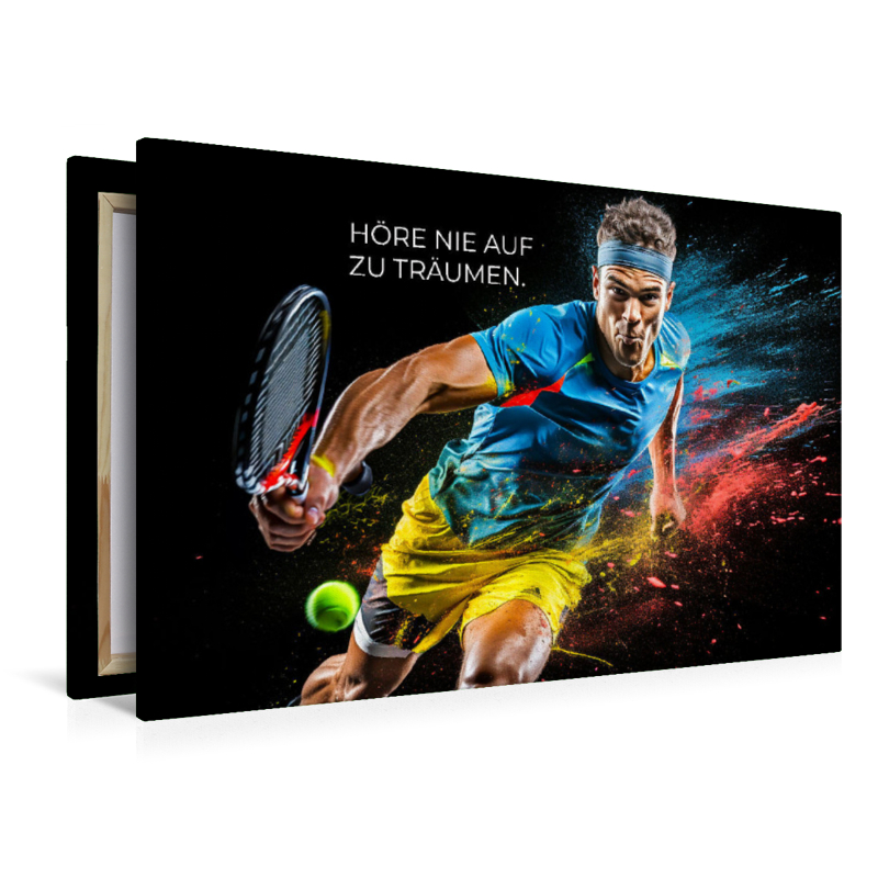 Ein Motiv aus dem Kalender Tennis und Motivation