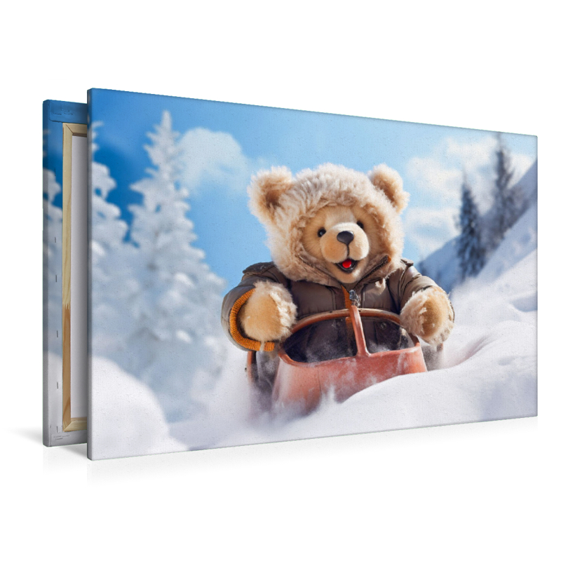 Ein Motiv aus dem Kalender Teddybär und seine Abenteuer