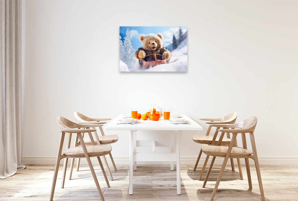 Ein Motiv aus dem Kalender Teddybär und seine Abenteuer