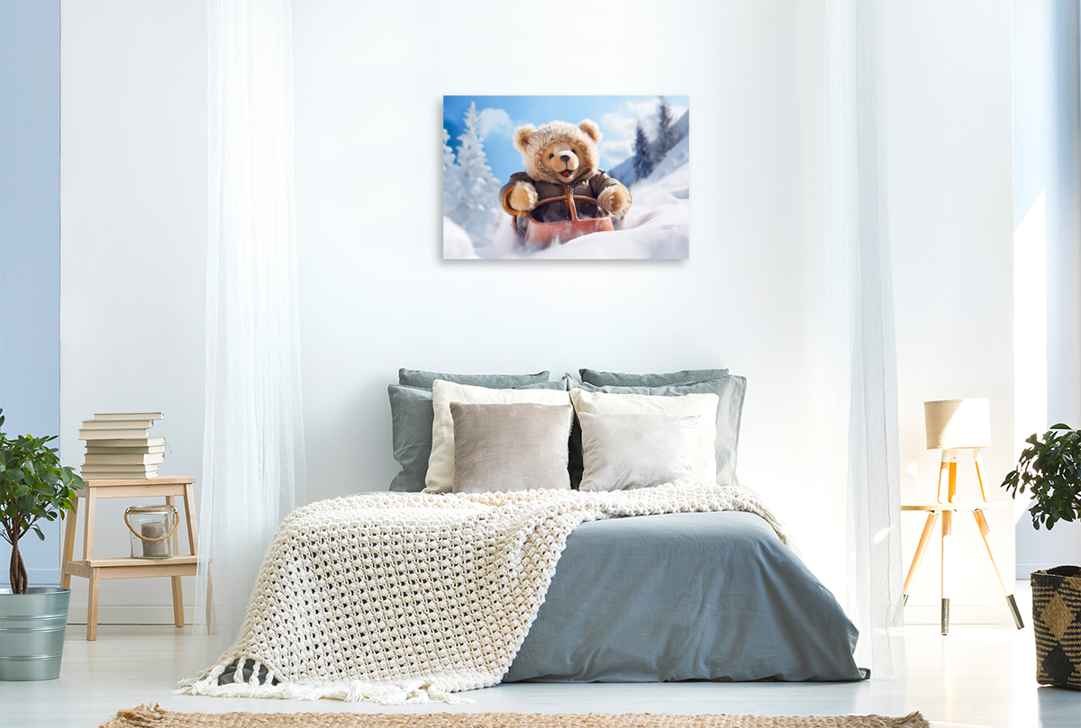 Ein Motiv aus dem Kalender Teddybär und seine Abenteuer