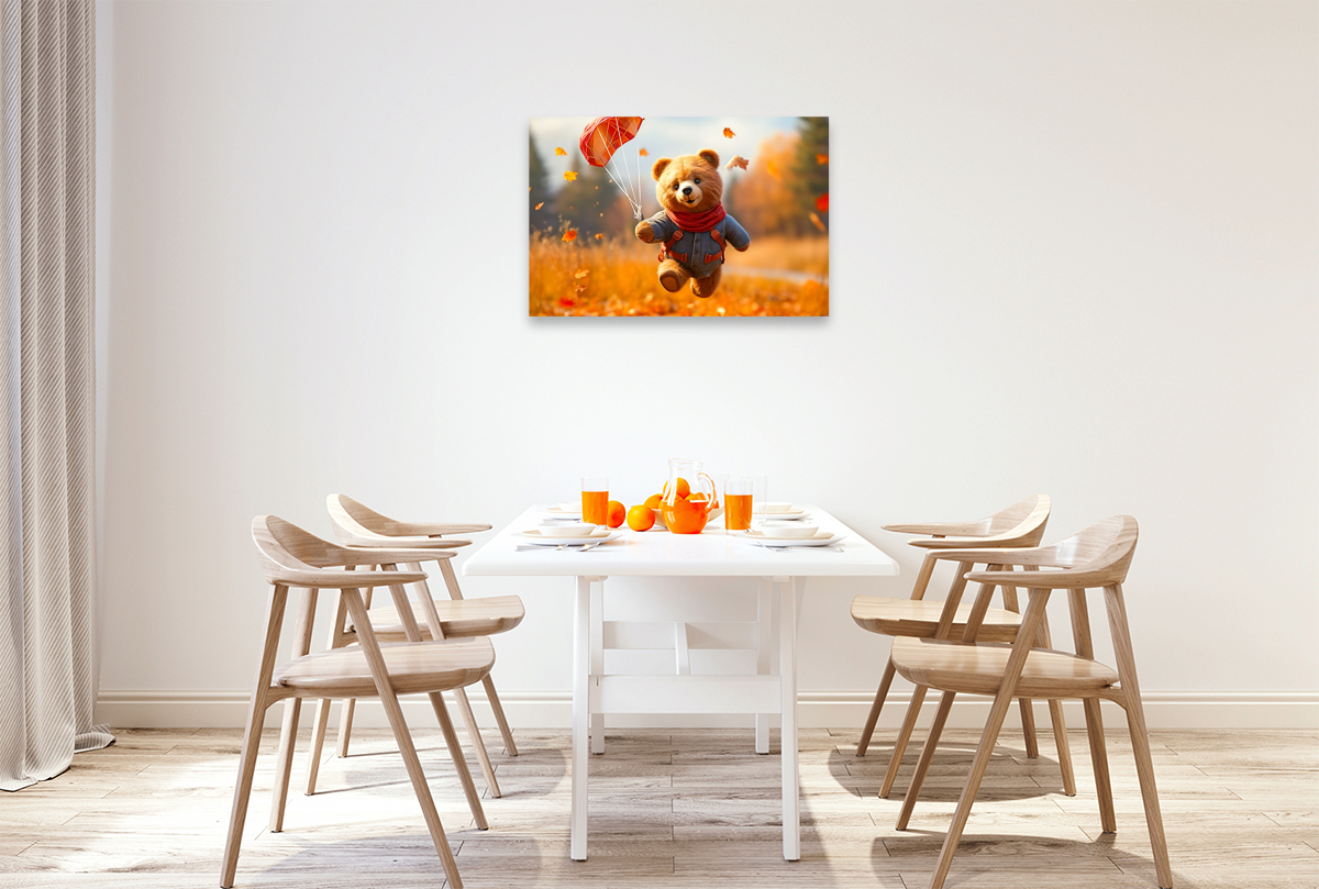 Ein Motiv aus dem Kalender Teddybär und seine Abenteuer