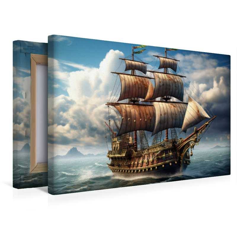 Segelschiff auf dem Meer