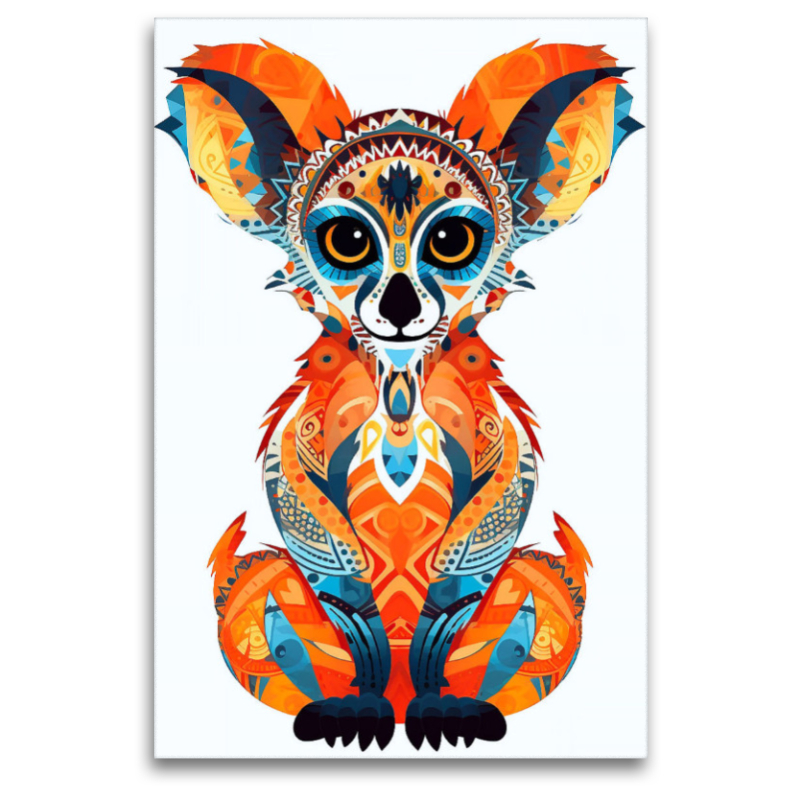 Lemur im Tattoo Design